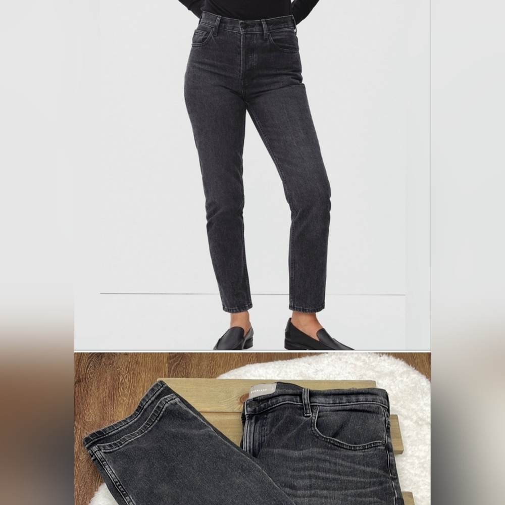 Everlane sz 33 grey mid rise jeans